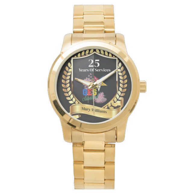 OES Years of Services Watch (Front)