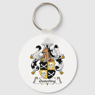 Oesterling Family Crest Keychain