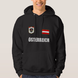 Oesterreich Outfit Austria Soccer Player Flag Jers Hoodie