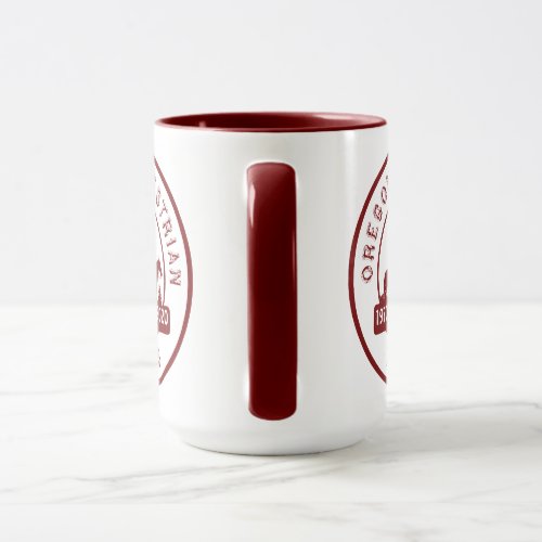 OET Mug with 50_year logo Maroon and White