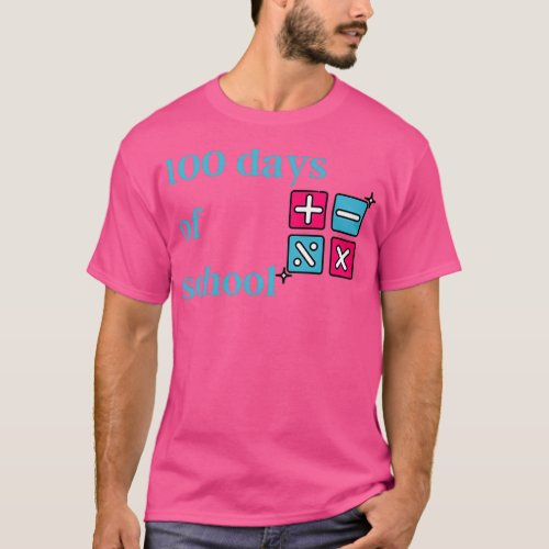 of 100 days of school Classic TShirt