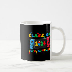 Of 2024 Level Complete Video Gamer Senior Graduati Coffee Mug