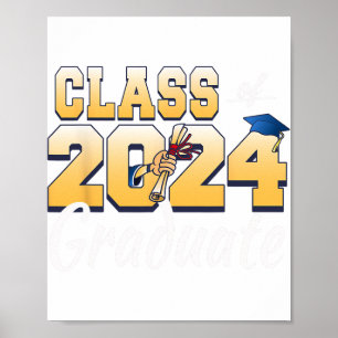 Of 2024 Senior 2024 Graduation Poster