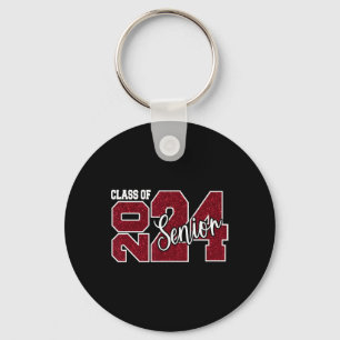 Of 2024 Senior 24 Last Day Of School Graduation Pa Keychain