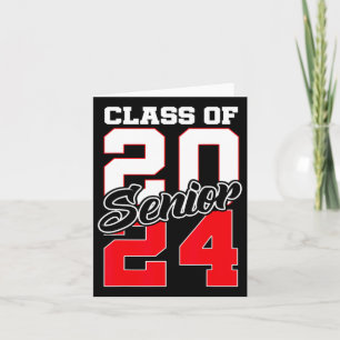 Of 2024 Senior 24 Shirt High School Graduation Gif Card