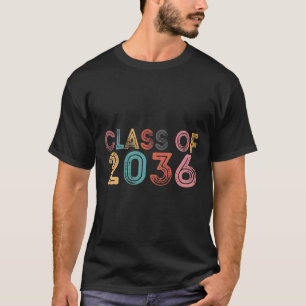 Of 2036 Grow With Me Graduation 2036 T-Shirt