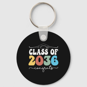 Of 2036 Kindergarten First Day Graduation Grow Wit Keychain