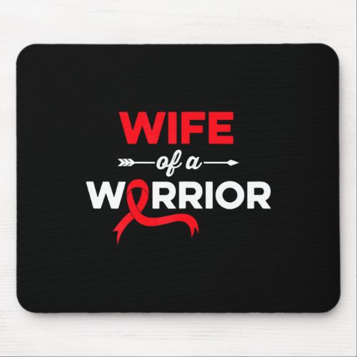 Of A Blood Cancer Warrior Family Blood Cancer Awar Mouse Pad