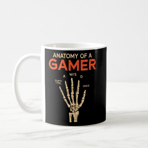 Of A Gamer Skeleton Hand Funny Men Boys Kids Teens Coffee Mug