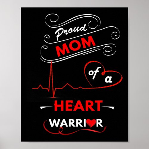 Of A Heart Warrior Chd Awareness Surgery Survivor  Poster