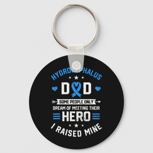 Of A Hydrocephalus Warrior Survivor Awareness Fami Keychain