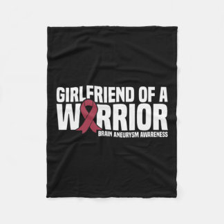Of A Warrior Brain Aneurysm Awareness  Fleece Blanket