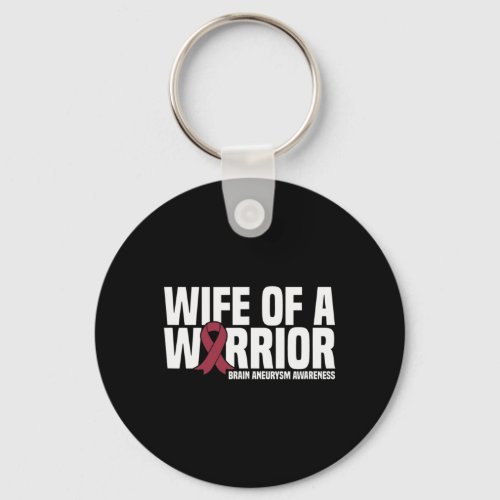 Of A Warrior Brain Aneurysm Awareness  Keychain