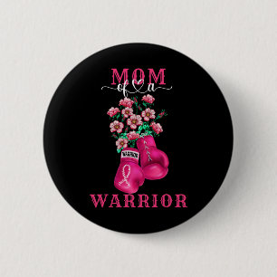 Of A Warrior Breast Cancer Awareness Support Squad Button