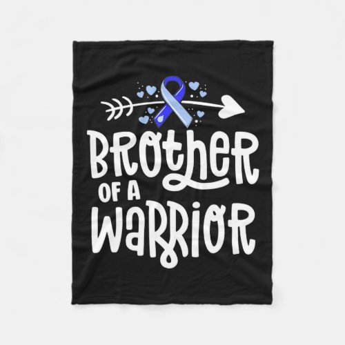 Of A Warrior Hydrocephalus Awareness Family Suppor Fleece Blanket