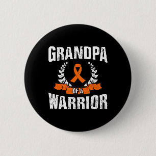 Of A Warrior Leukemia Awareness Button
