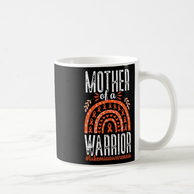 Of A Warrior Leukemia Awareness Month Cancer Ribbo Coffee Mug (Right)
