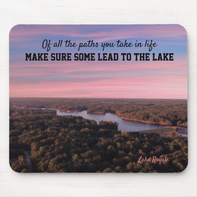 Of all the Paths Mouse pad (Front)