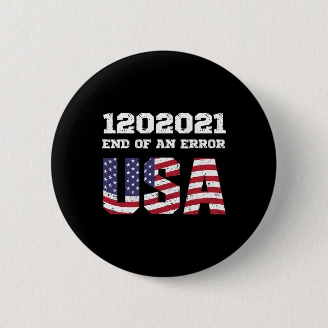 Of An Error Biden Harris Inauguration 1202021 Jan  Button (Front)