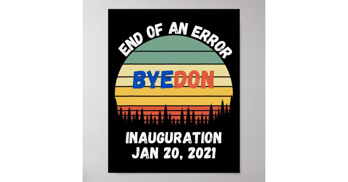 Of An Error Kamala Harris For President 2024 Poster Zazzle