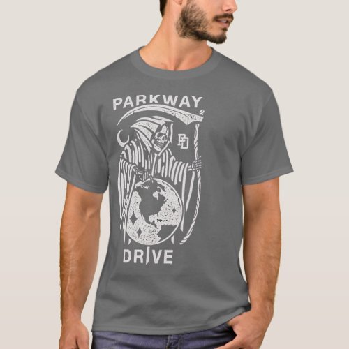 of Bluey Dad Cant Parkway Drive Digital Drawing Ar T_Shirt