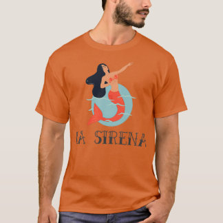 of Chicana Loteria Mermaid T T-Shirt