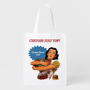 Of Course I Can Grocery Bag