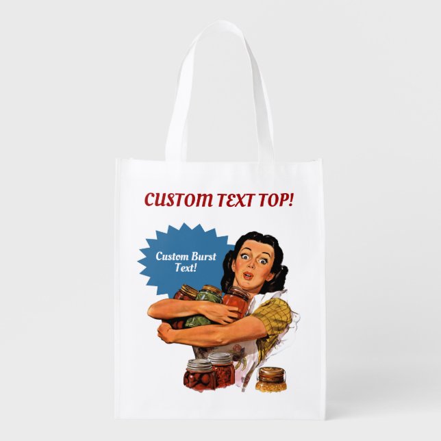 Of Course I Can Grocery Bag (Front)