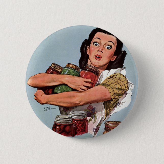 "Of Course I Can!" Pinback Button (Front)