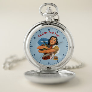 Of Course I Can Pocket Watch