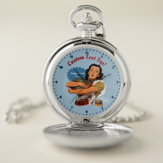 Of Course I Can Pocket Watch (Inside)