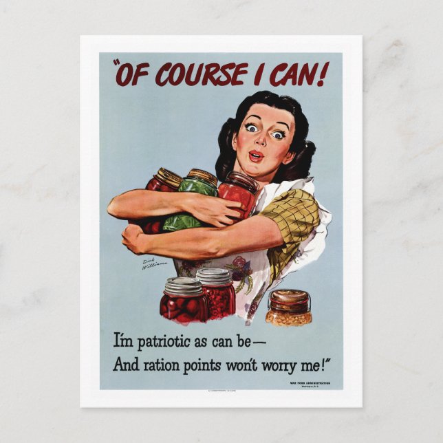 Of Course I Can Postcard (Front)