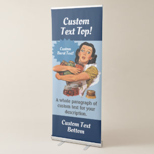 Of Course I Can Retractable Banner