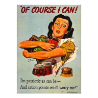 Of Course I Can!  Vintage World War II