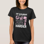 Of Course I Hit Like A Girl Boxing T-Shirt Of Course I Hit Like A Girl Boxing T-Shirt