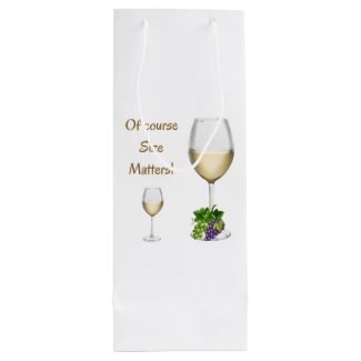 Of Course Size Matters Gift Bag