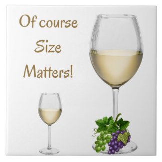 Of Course Size Matters Kitchen Tile