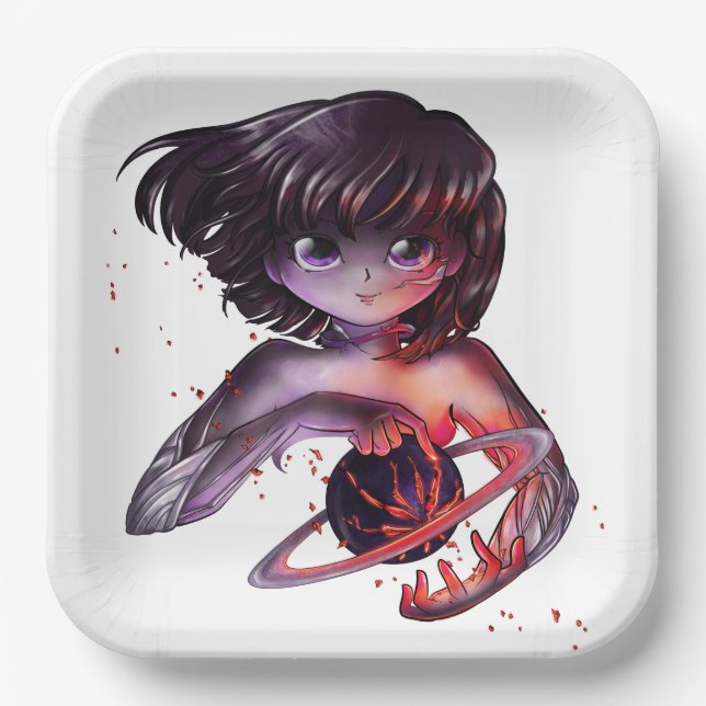 Of Destruction Paper Plates (Front)