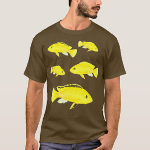 of Electric Yellow Lab Cichlids Fish Aquarium Owne T-Shirt