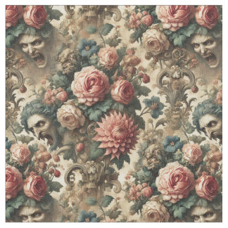 Of Fang & Flourish – Gothic Classic Tile Fabric
