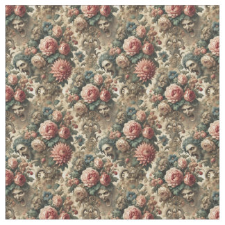 Of Fang & Flourish – Gothic Dense Tile Fabric