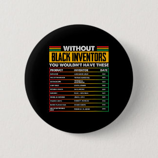 Of Forgotten Black Inventors Black History Month Button