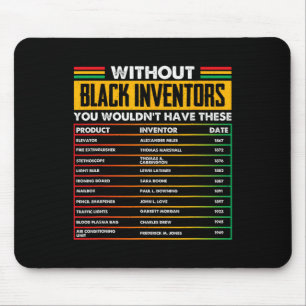 Of Forgotten Black Inventors Black History Month Mouse Pad