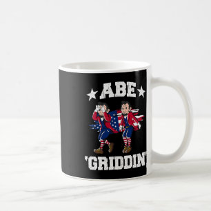 Of July Benjamin Franklin Griddy Ben Griddin Coffee Mug