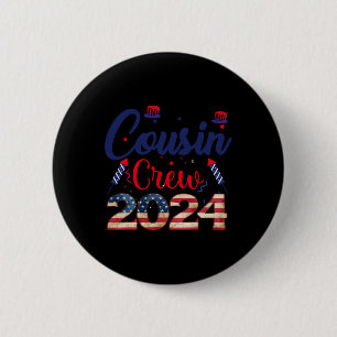 Of July Cousin Crew For Kids Toddlers Adults And K Button