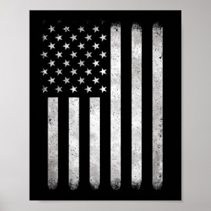 Of July Patriotic Fourth Of July Us American Flag  Poster