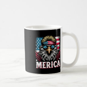 Of July Patriotic Funny Eagle July 4th Usa Merica Coffee Mug