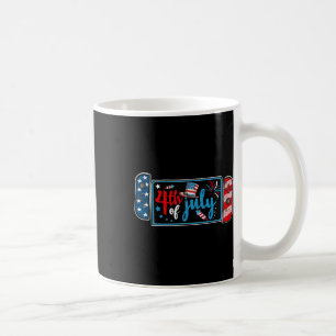 Of July Video Game American Gamer Kids Boys Men Us Coffee Mug