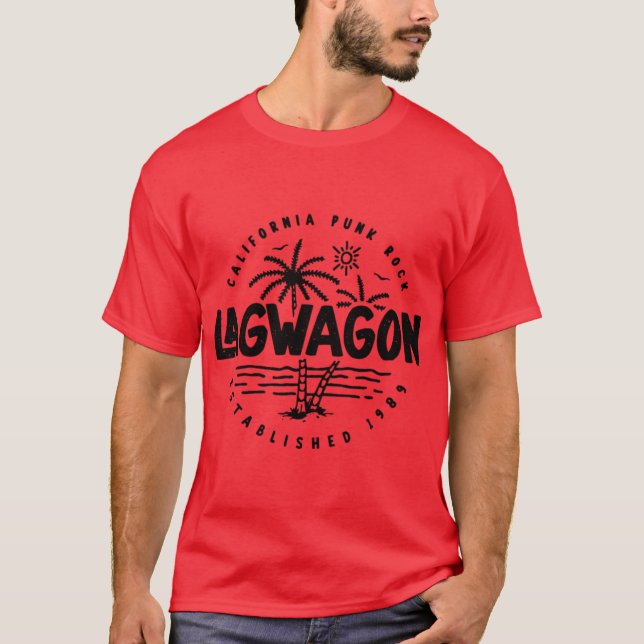 Of Lagwagon Oversized T-Shirt (Front)