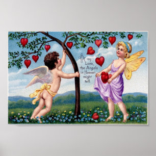 Of My Love The Angels In Heaven Might Tell Poster